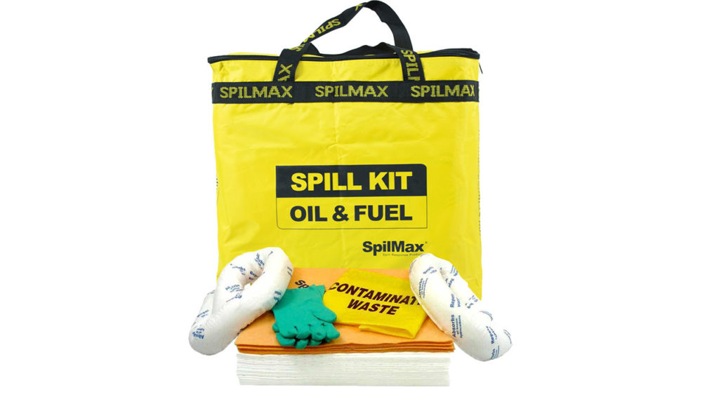 SpilMax Vehicle Spill Kit Bag Oil & Fuel (50L) Commercial Diving