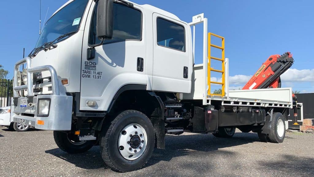 Commercial Diving Company 4WD Truck with Crane