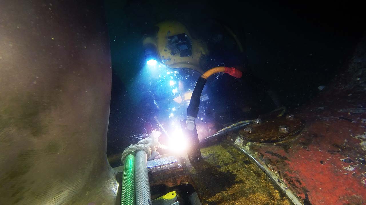 Ship Underwater Maintenance, Commercial Diving Services